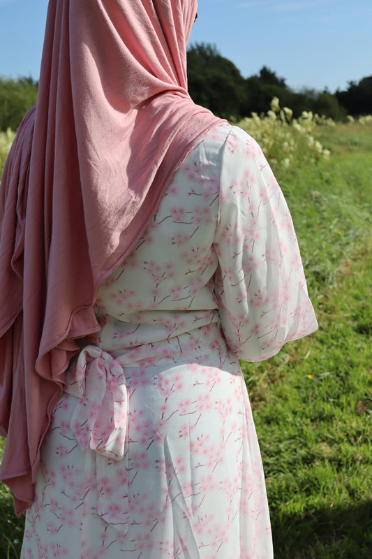 🌸  Pink Blossom Dress